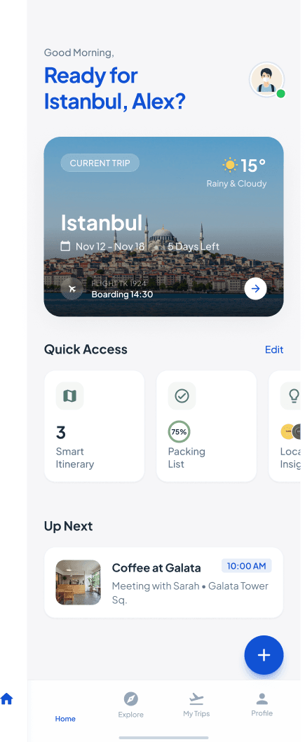 ExcursionX Dashboard
